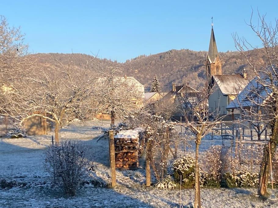 Gite Le Charmot, Au Pied Des Montagnes Classe 3* Roderen Exterior photo