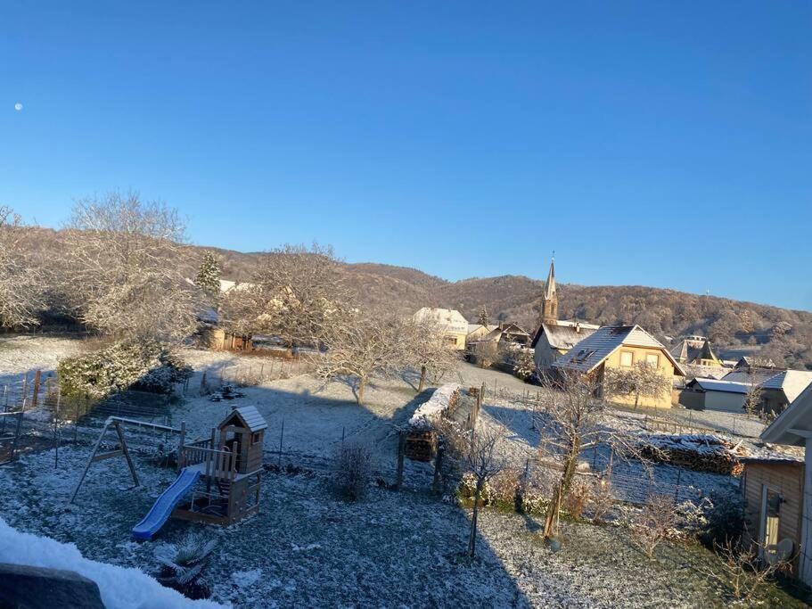 Gite Le Charmot, Au Pied Des Montagnes Classe 3* Roderen Exterior photo